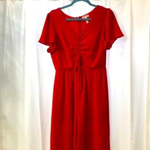 Red Jumpsuit